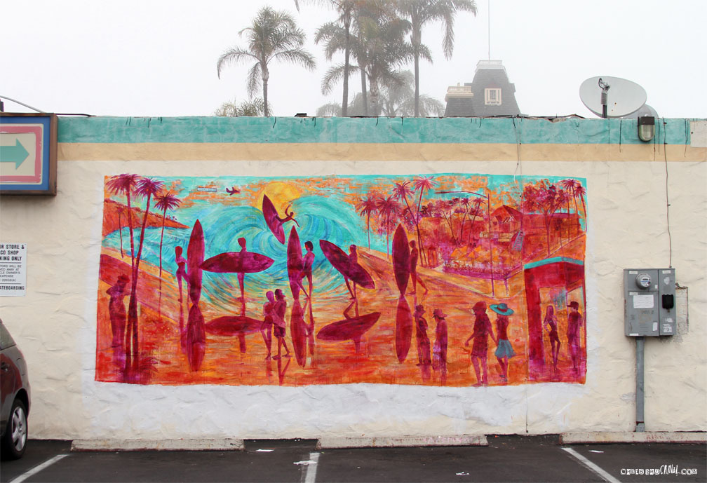 New Carlsbad Village Mural Carlsbad Art and Culture at Carlsbad Art