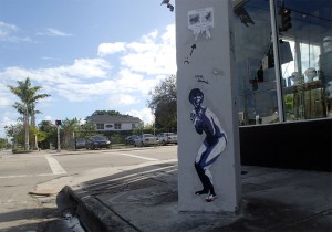 Janet Leigh street art