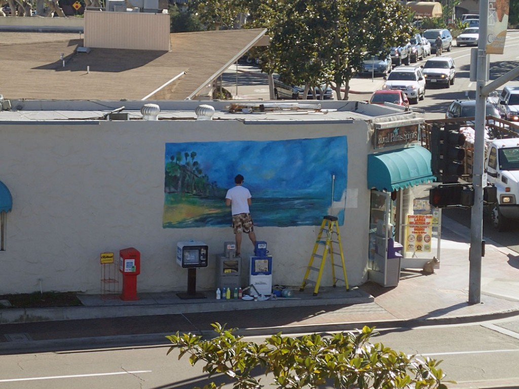 Carlsbad Pig Liquor mural