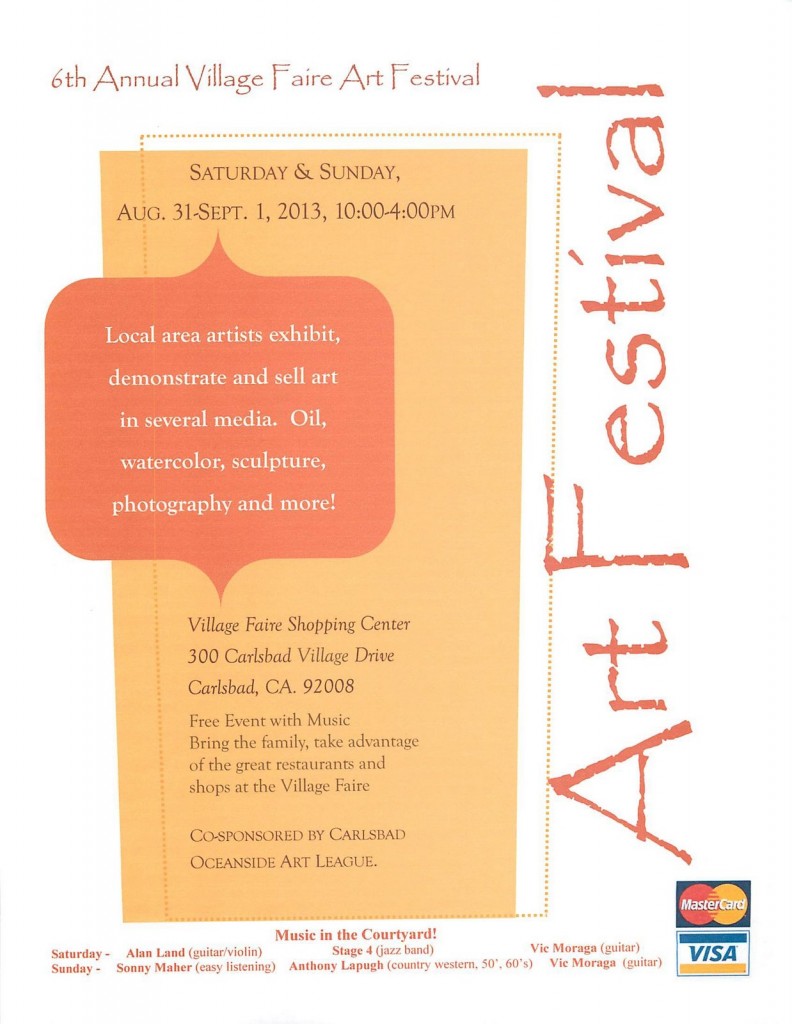 Art Festival flyer 2013