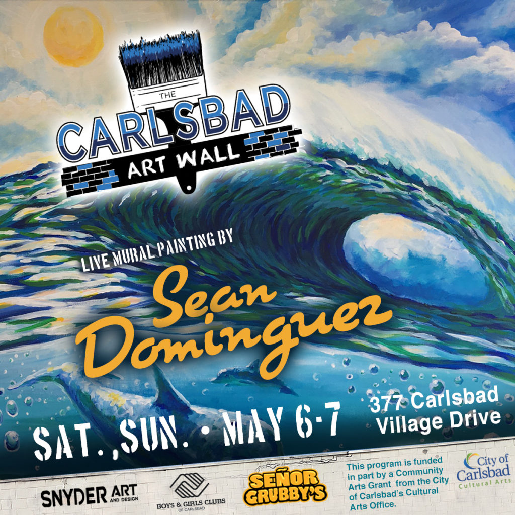 Sean Dominguez mural carlsbad