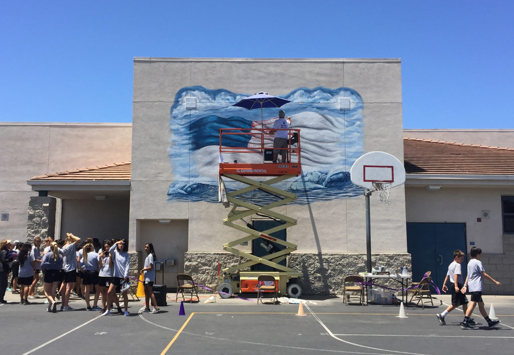 Aviara Oaks Middle School gets some color Carlsbad Art and Culture at